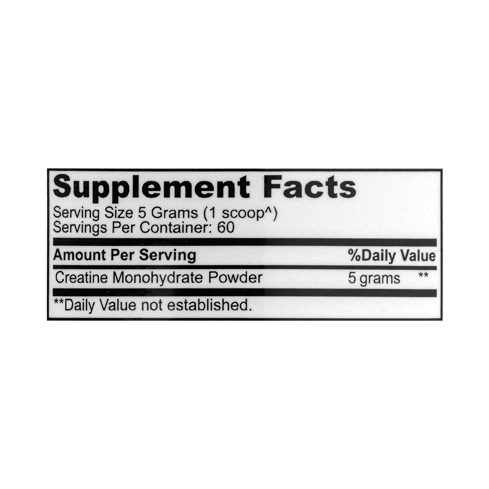 nanocreatine monohydrate: unflavored