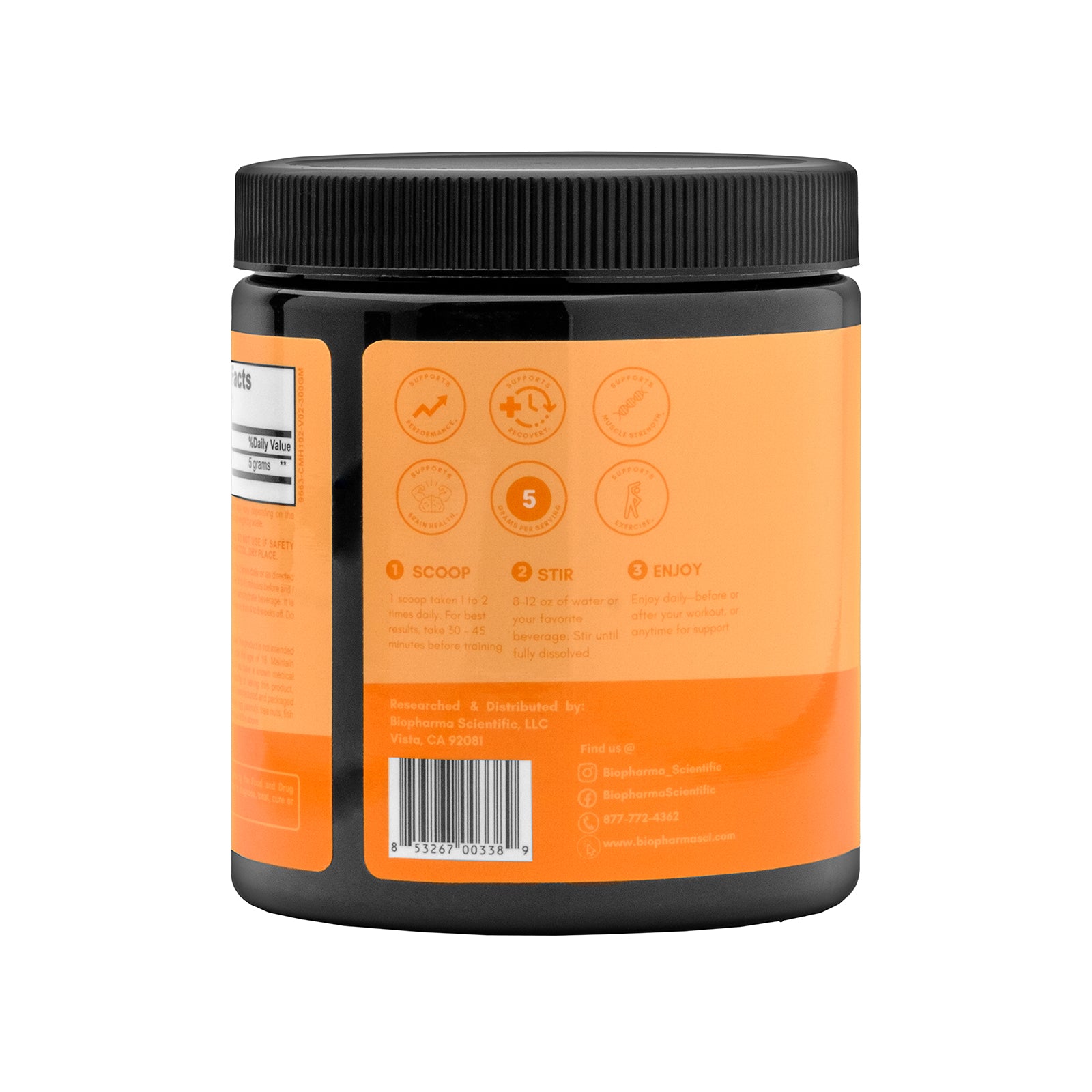 nanocreatine monohydrate: unflavored