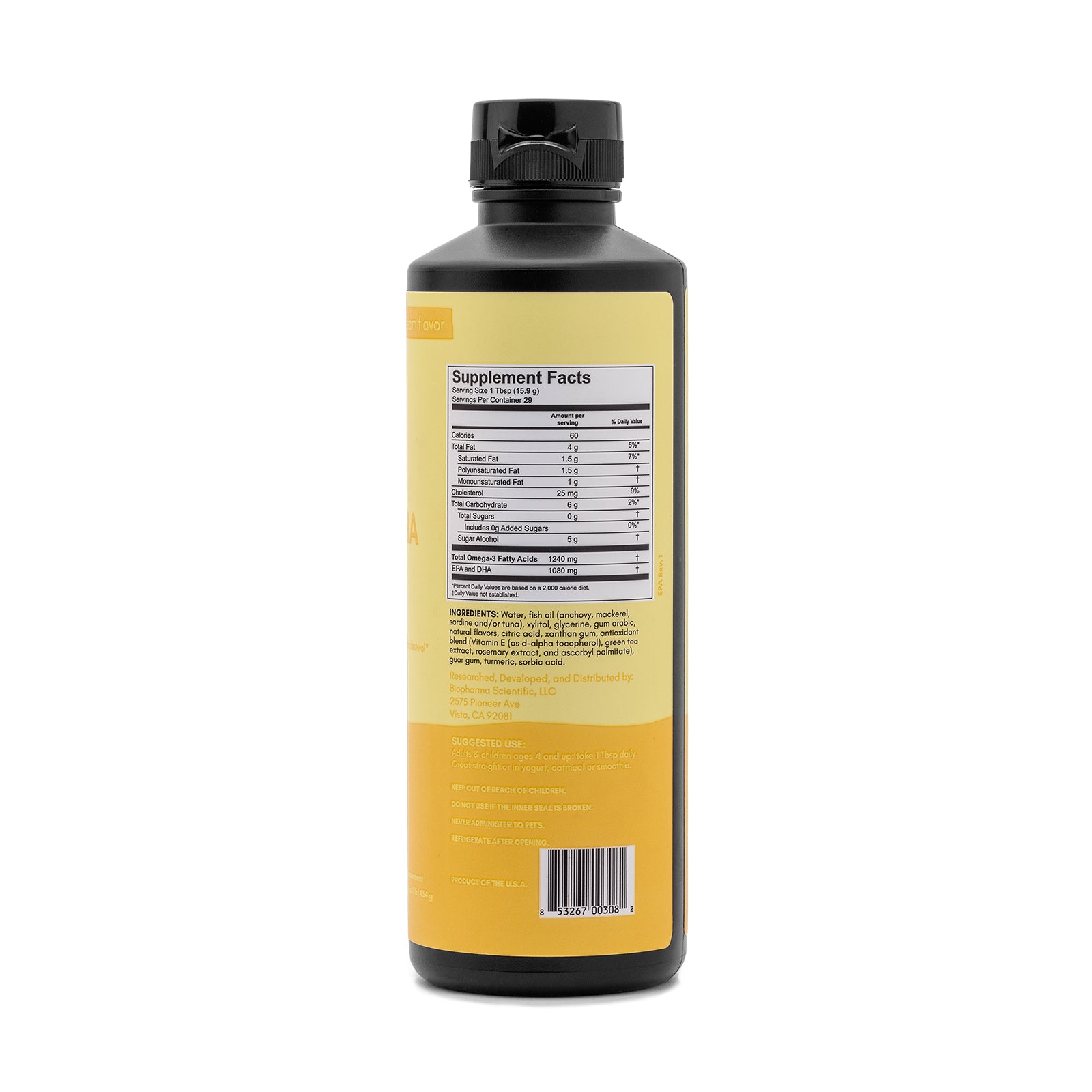 nanoEPA: lemon Cream